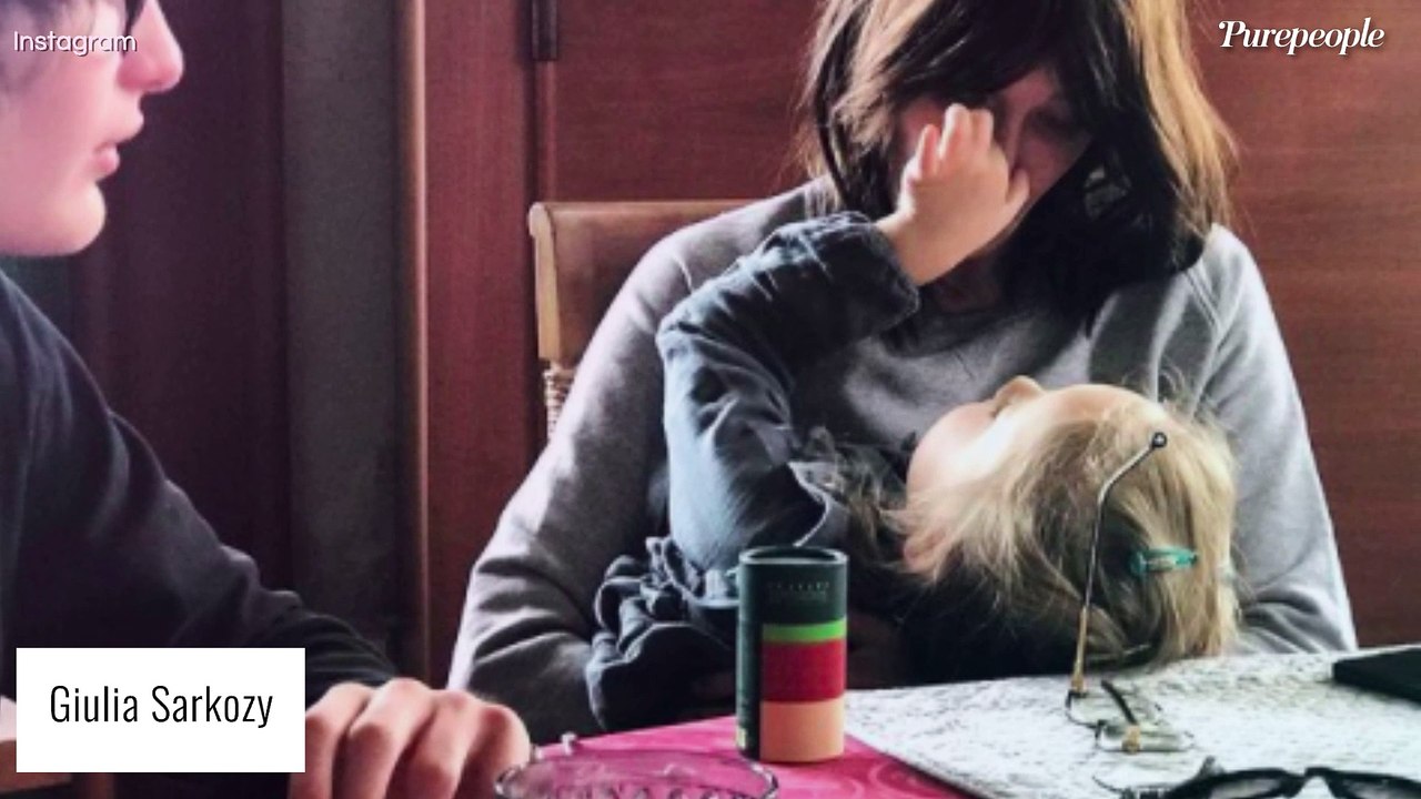 Giulia Sarkozy a 10 ans ! Carla Bruni-Sarkozy partage des photos de famille jamais vues