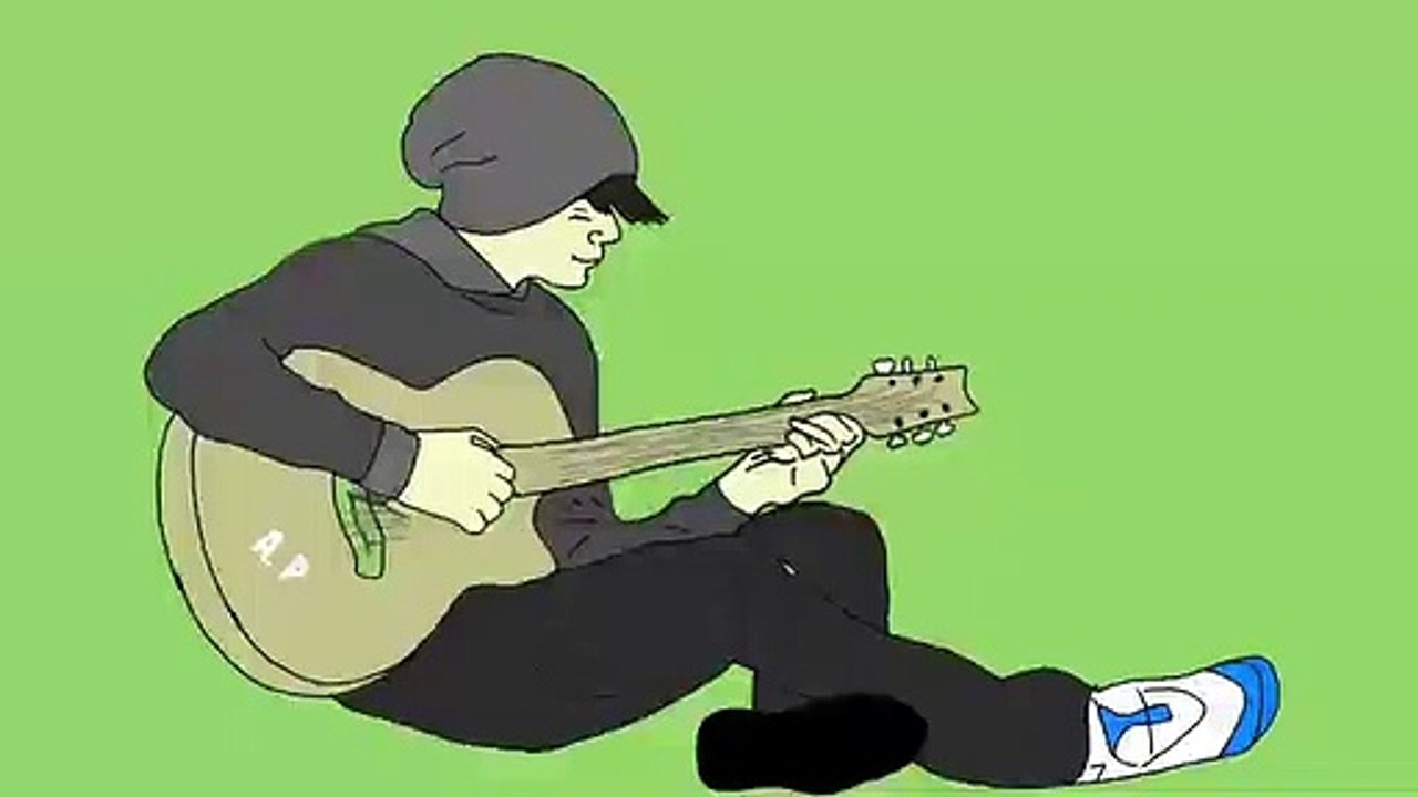 animasi guitar