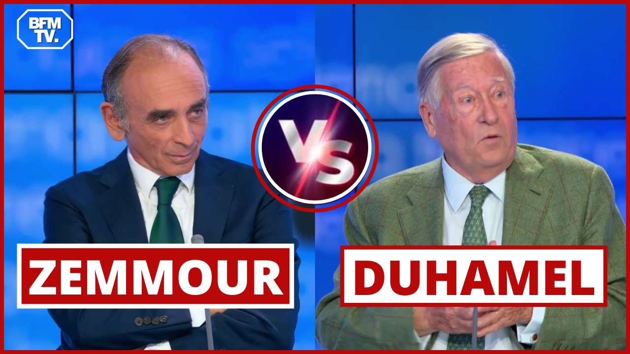 Éric Zemmour face à Alain Duhamel Vidéo Dailymotion