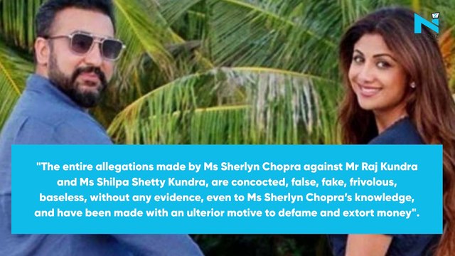 Shilpa Shetty and Raj Kundra slap Rs 50 Crore defamation on Sherlyn Chopra for her allegations