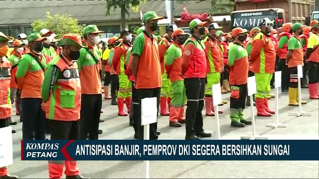 Antisipasi Banjir, Pemprov DKI Jakarta Segera Bersihkan Sungai