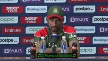 Bangladesh captain drowned out by rowdy rendition of Flower of Scotland