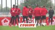 Botman seul absent de l'entraînement - Foot - C1 - Lille