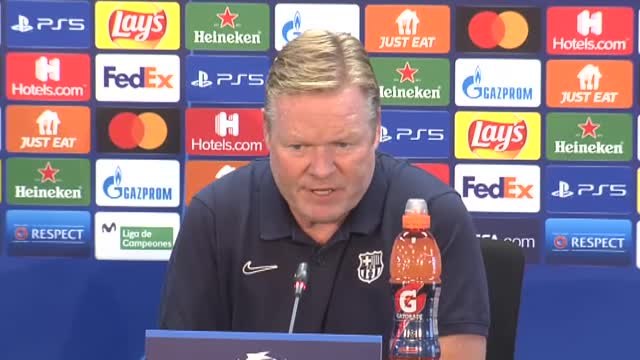 Koeman: Nos jugamos nuestro futuro en la Champions League
