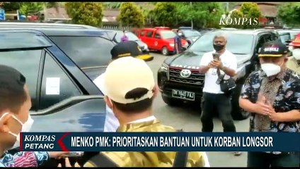 Menko PMK: Prioritaskan Bantuan Untuk Korban Longsor Akibat Gempa Bali