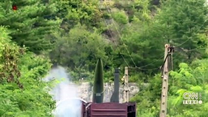 Kuzey Kore'den balistik füze hamlesi