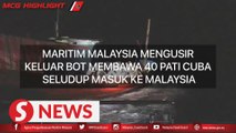 MMEA chases off boat with illegal immigrants from Selangor waters
