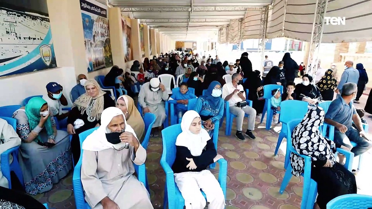 صندوق تحيا مصر ينظم قافلة "نور حياة" بمطروح.. واستقبال 3 آلاف مواطن