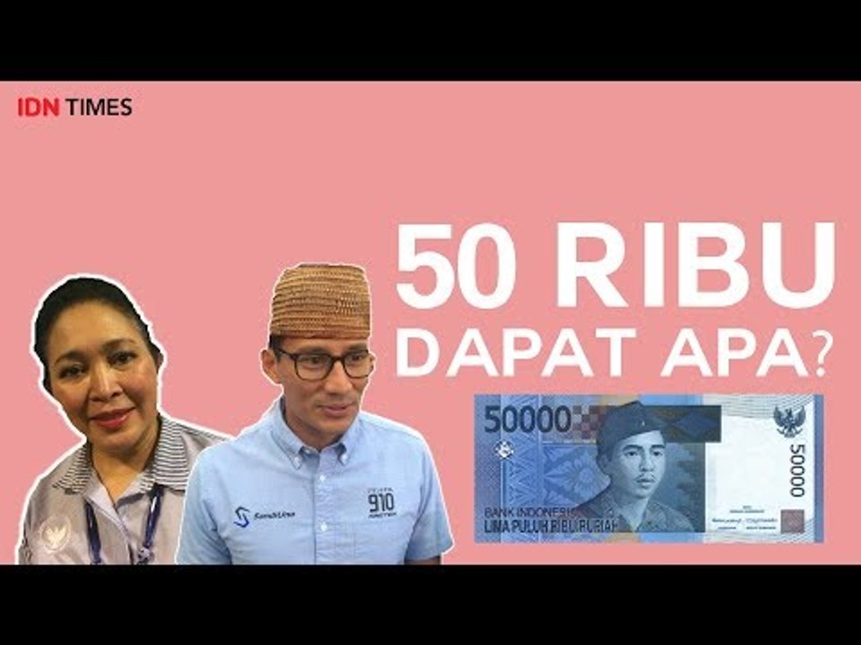 50 Ribu Rupiah Dapat Apa Saja? Ini yang IDN Times Dapatkan