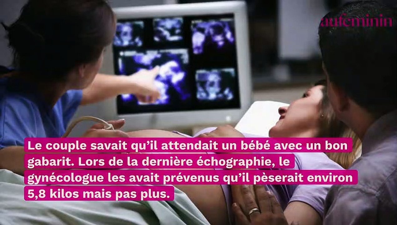 Cette femme donne naissance (avant terme) à un bébé de presque 7 kilos