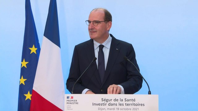 Ségur de la santé : intervention de Jean Castex depuis le CHU de Dijon