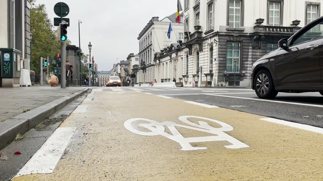 Bruxelles : deux nouvelles pistes cyclables rue de la loi