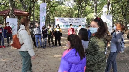 KIRKLARELİ - Öğrenciler doğal materyallerle mandala çalışması yaptı