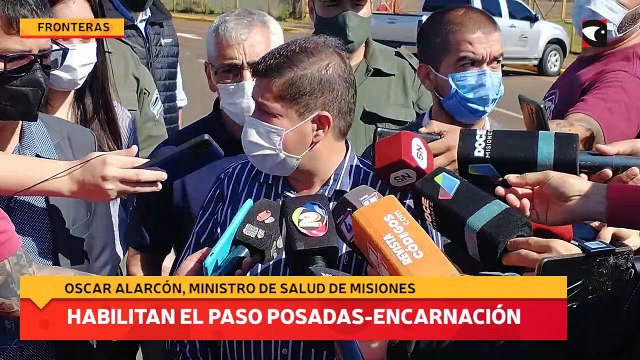 Habilitan el paso Posadas-Encarnación