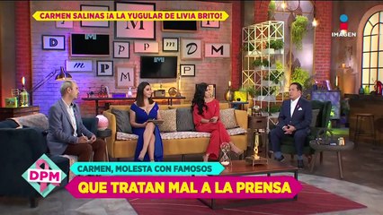 Carmen Salinas en contra de actitud de Livia Brito con paparazzi
