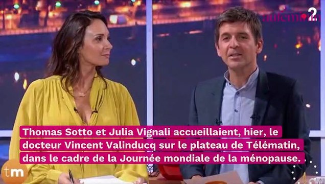 Ménopause : Julia Vignali, de Télématin, parle sans tabou de sa situation