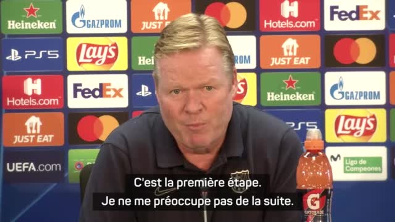 Groupe E - Koeman : "Obligés de gagner"