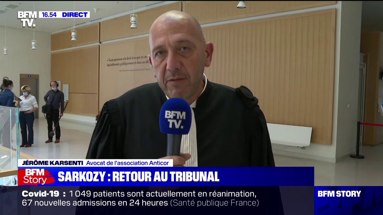 Procès des sondages de l'Elysée: l'avocat de l’association Anticor estime qu'il est "particulièrement normal" que Nicolas Sarkozy "apporte son témoignage à la justice"