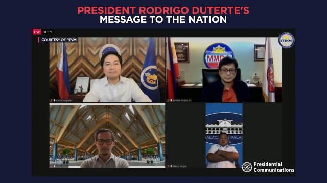 President Duterte's recorded message to the nation | Tuesday, October 11