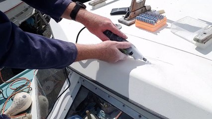 Fix gelcoat cracks on your boat FAST!