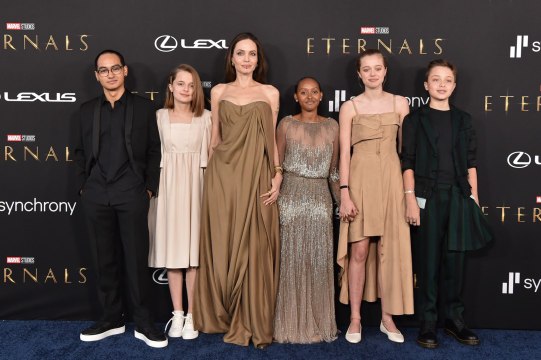 Angelina Jolie's Daughter Zahara Just Wore Her Mom's 2014 Oscars Dress