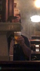 Bartender Struggles to Pour Beer