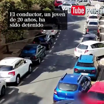 Il vole une voiture, percute 9 autres voitures en quelques secondes et repart comme si de rien n'était (Malaga)