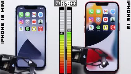 iPhone 13 mini vs iPhone 13 Battery Test