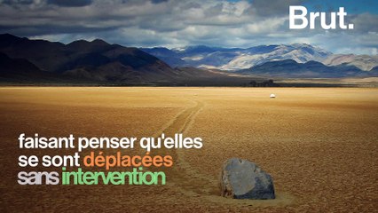 Les mystérieuses roches mouvantes de Racetrack Playa