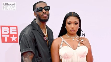 Megan Thee Stallion Celebrates One Year Anniversary With Boyfriend Pardison Fontaine | Billboard News