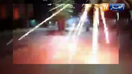 ليلة الرعب.. حرب مفرقعات بالاحياء الجزائرية