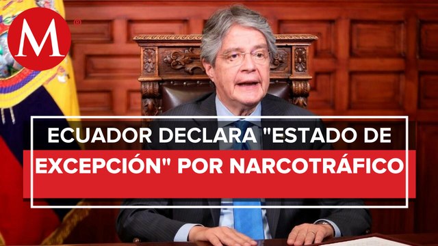 Guillermo Lasso declara estado de excepción en Ecuador por violencia del narcotráfico