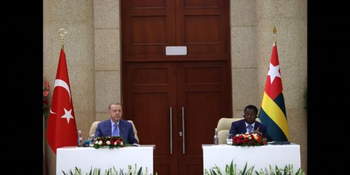 Cumhurbaşkanı Erdoğan: Togo, Burkina Faso ve Liberya'ya hem Türkiye hem de Türk Konseyi olarak aşı bağışında bulunacağız