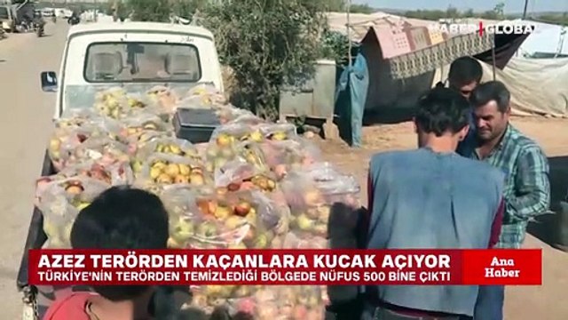 Haber Global sınır hattında! Azez terörden kaçanlara kucak açıyor