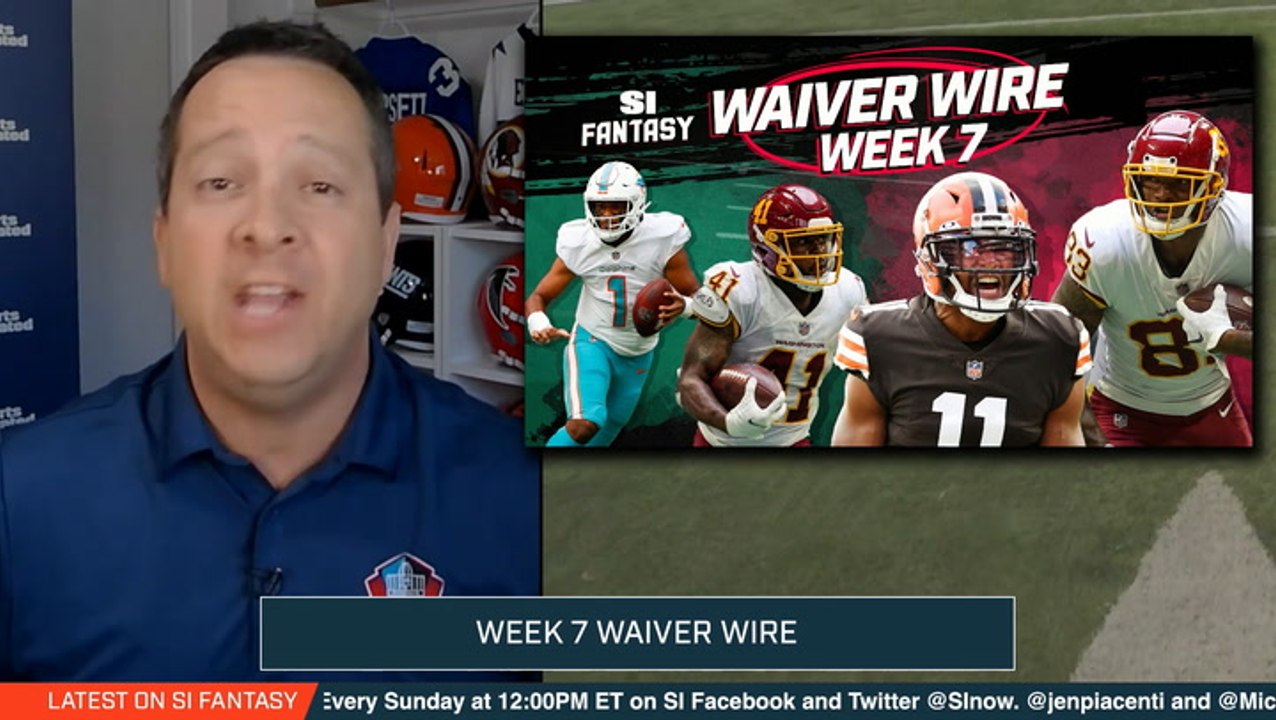 Week 7 Waiver Wire - video Dailymotion
