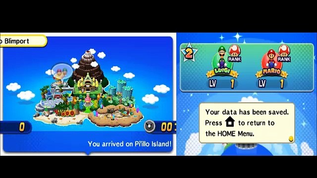 Mario & Luigi Dream Team Lets Play Episode 1