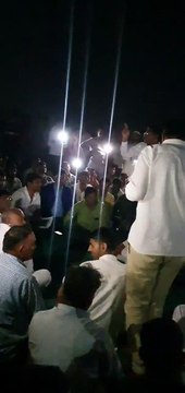 रिफाइनरी के पास दिया धरना, समझाइश पर किया समाप्त