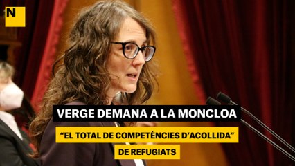 Verge demana a la Moncloa "el total de competències d'acollida" de refugiats