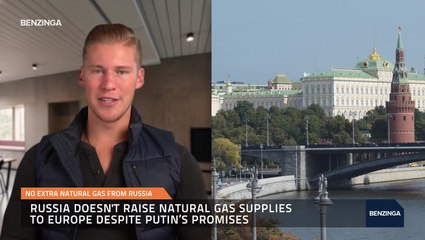 No Extra Natural Gas From Russia
