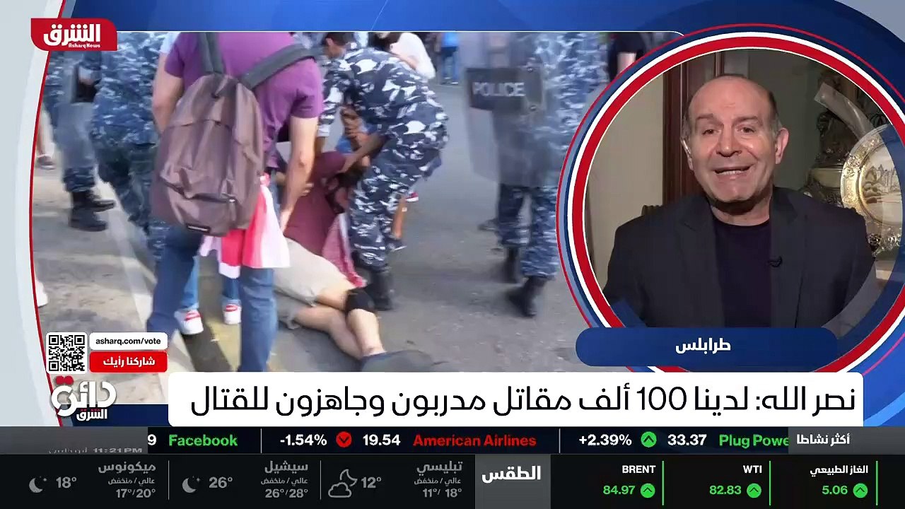...عندما نراه يقول شيء يمينا ويعود يقوله يس...