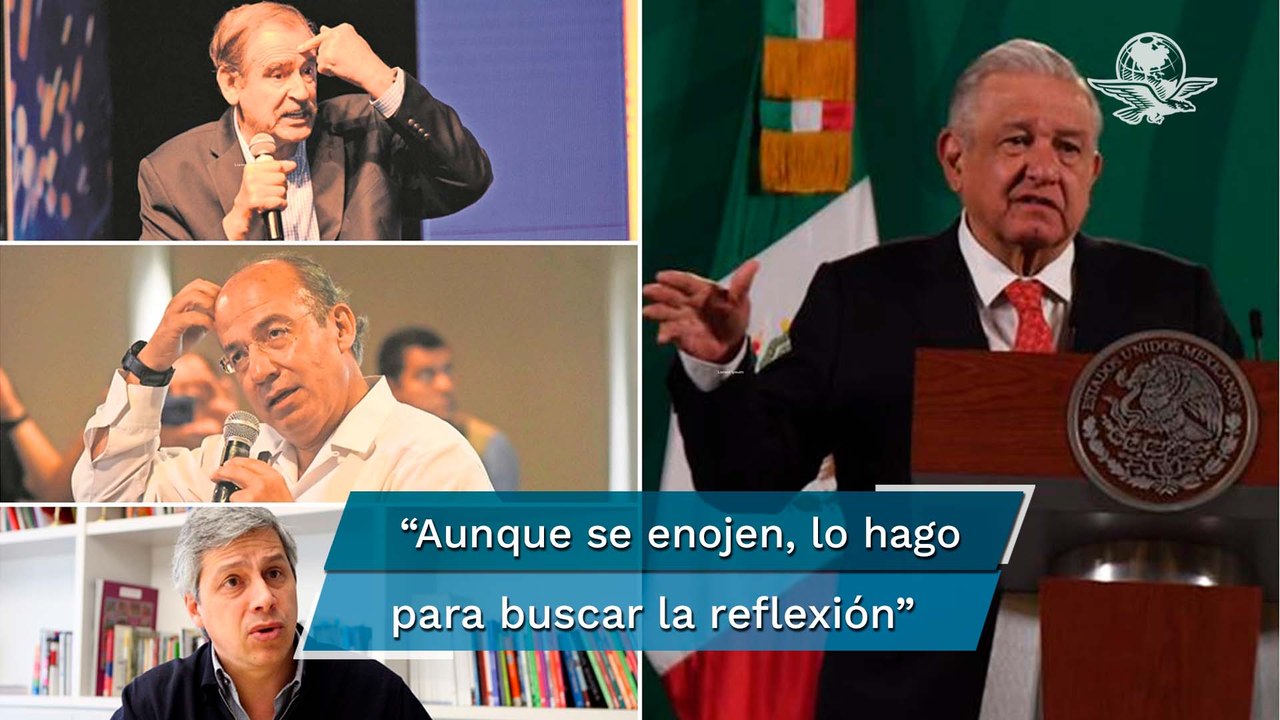 A estas alturas no puedo hacer nada por “El Jefe Diego”, Calderón, Fox ni Claudio X. González: AMLO