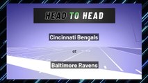 Cincinnati Bengals at Baltimore Ravens: Spread