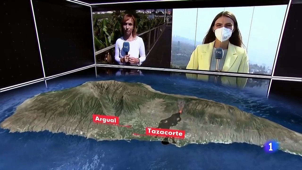 VOLCÁN de LA PALMA_ La AGRICULTURA y el TURISMO,  los sectores económicos más AFECTADOS  I RTVE