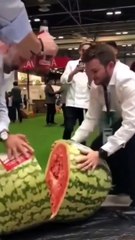 آكبر بطيخة في العالم