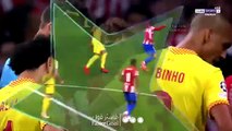 Antoine Griezmann expulsé après un coup de pied à la gorge de Firmino