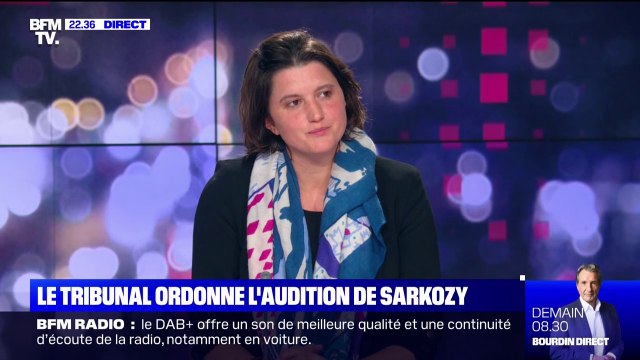 Me Elise Van Beneden (Anticor) sur le procès des sondages de l'Élysée: Il est normal que Nicolas Sarkozy soit convoqué comme témoin