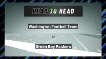 Washington Football Team at Green Bay Packers: Spread