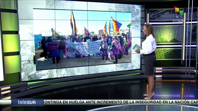 Familiares de víctimas de Sacaba y Senkata marchan rumbo a La Paz, Bolivia