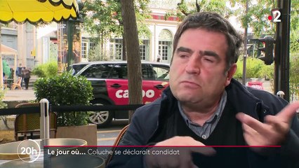 Le jour où Coluche s'est déclaré candidat à la présidentielle