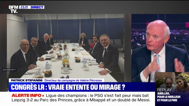 Patrick Stefanini sur le congrès LR: On peut débattre et ressortir plus fort que les autres (...) sans pour autant attaquer